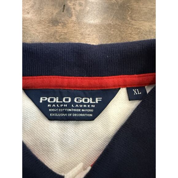 Polo Ralph Lauren Mens 1/4 Button Polo Golf US Open 2012 The Olympic Club XL - Picture 6 of 9
